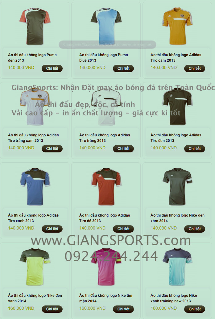 GIANGSPORT - Chuyên áo khoác, áo thể thao Nike, Adidas, áo bóng đá CLB&QG 2015 - 17