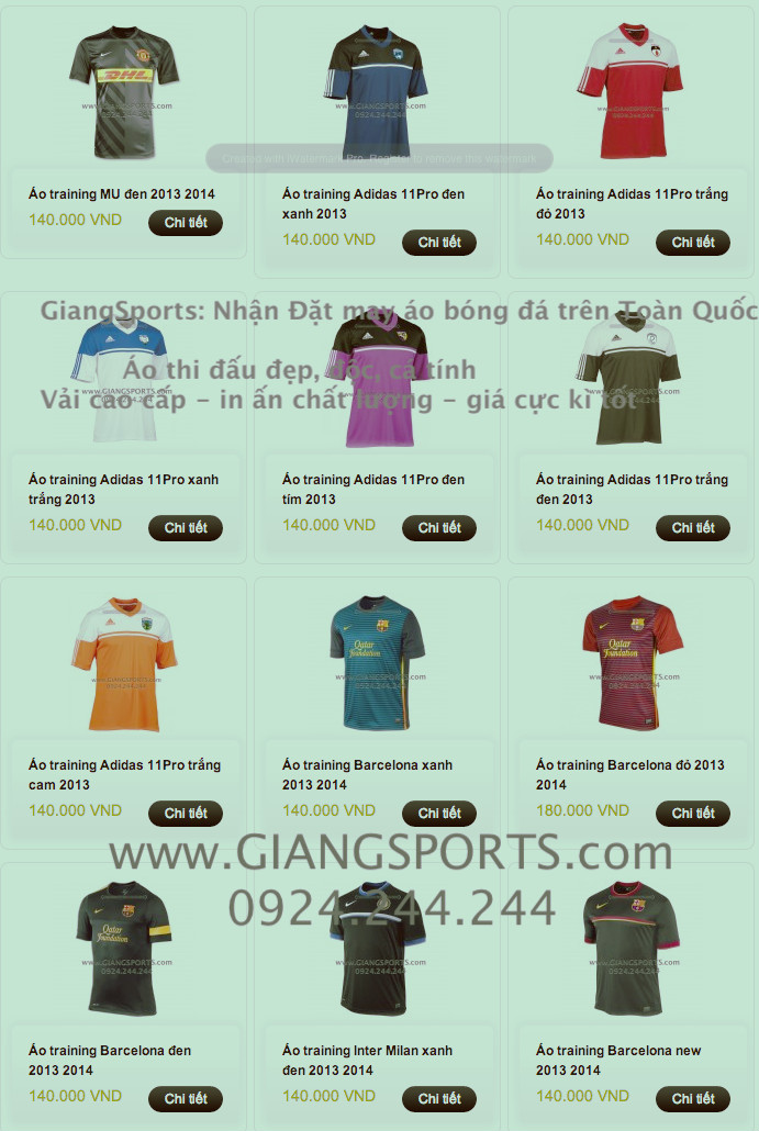 GIANGSPORT - Chuyên áo khoác, áo thể thao Nike, Adidas, áo bóng đá CLB&QG 2015 - 18
