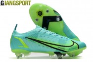 Giày sân cỏ tự nhiên Nike Mercurial Vapor XIV Elite Pro xanh SG
