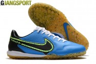 Giày sân cỏ nhân tạo Nike React Tiempo Legend 9 Pro xanh TF