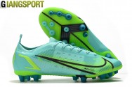Giày sân cỏ tự nhiên Nike Mercurial Vapor XIV Elite Pro xanh AG