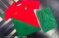 Áo bóng đá World Cup 2022 Quốc Gia Bồ Đào Nha (Made in Thailand) - Home Kits