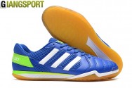 Giày sân futsal Adidas Super Sala xanh IC 