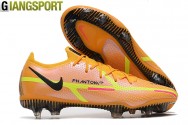 Giày sân cỏ tự nhiên Nike Phantom GT Elite vàng FG 