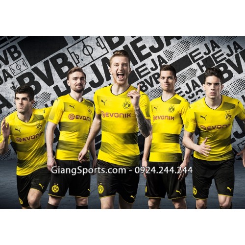 CLB Dortmund sân nhà 2017 2018 (Đặt may)