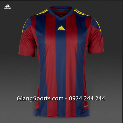 Áo thi đấu ko logo Adidas Striped (Đặt may)