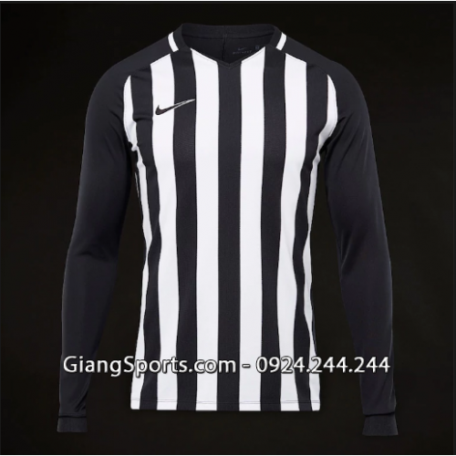 Áo thi đấu ko logo Nike Striped tay dài các màu (Đặt may)