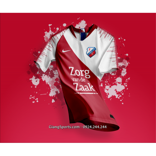 Áo thi đấu không logo Fc Utrecht jersey 2019 - Code 02