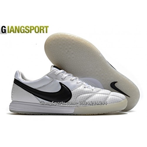 Giày sân futsal Nike Premier II Sala trắng đen IC