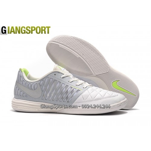 Giày futsal Nike Lunar Gato II trắng đế IC 
