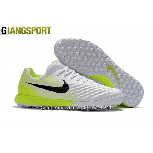 Giày sân cỏ nhân tạo Nike MagistaX Finale II trắng xanh TF