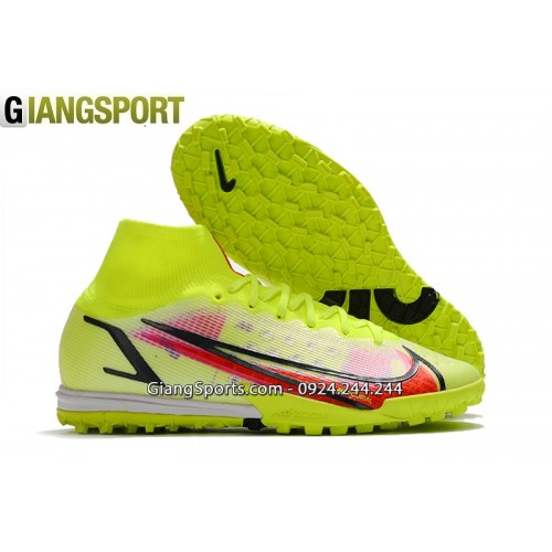 Giày sân cỏ nhân tạo Nike Mercurial Superfly 9 Elite vàng TF