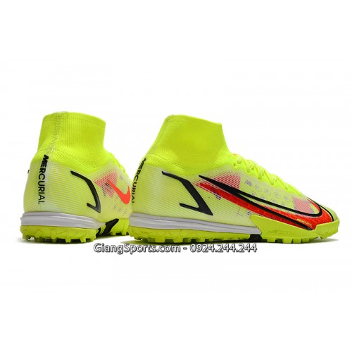 Giày sân cỏ nhân tạo Nike Mercurial Superfly 9 Elite vàng TF