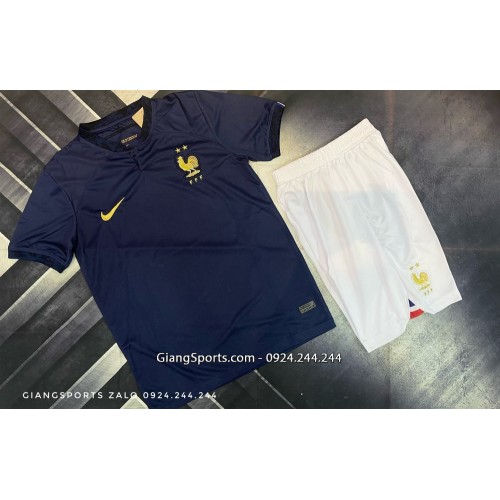 Áo bóng đá World Cup 2022 Quốc Gia Pháp (Made in Thailand) - Aways Kits