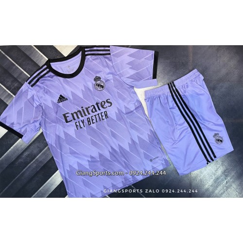 CLB Real Madrid giải mới 2022 - 2023 (Made in Thailand) - Away Kits