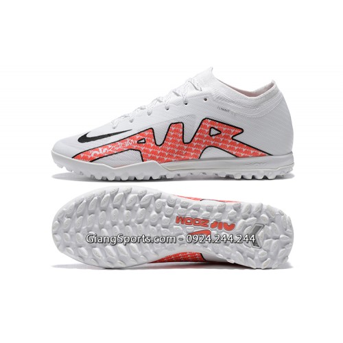 Giày sân cỏ nhân tạo Nike Air Zoom Mercurial Vapor 15 Elite trắng đế TF
