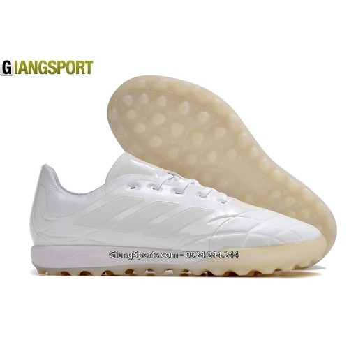 Giày sân cỏ nhân tạo Adidas Copa Pure 3 trắng TF